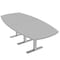 Skutchi Designs 45 in W, 96 in L, 29 in H, Engineered Wood Top, Grey HAR-ABOT-46X92-T-XD01 - alternate 1